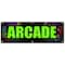 Signmission ARCADE BANNER SIGN video pinball skeeball bowling games shooting play B-72 Arcade - alternate 1